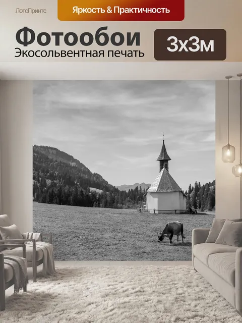 Фотообои Черно-белый