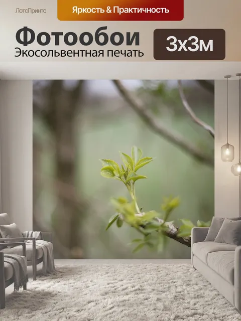 Фотообои Листья