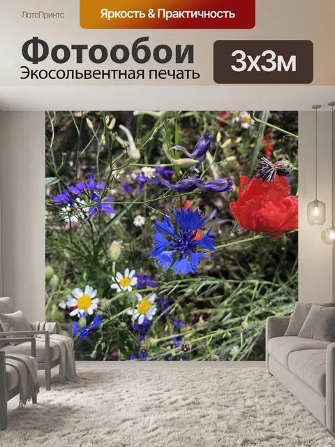 Фотообои Цветы