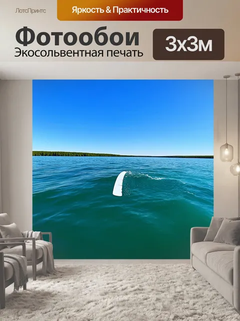 Фотообои ладожское озеро с подводным крылом
