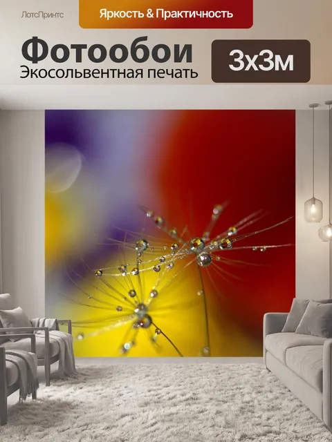 Фотообои Одуванчик