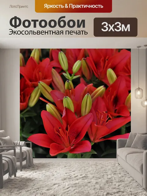 Фотообои Цветы