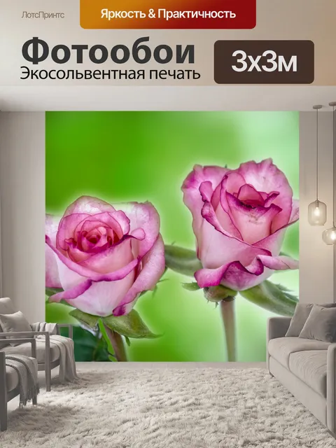 Фотообои Цветы