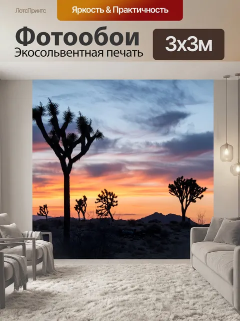 Фотообои Заход солнца