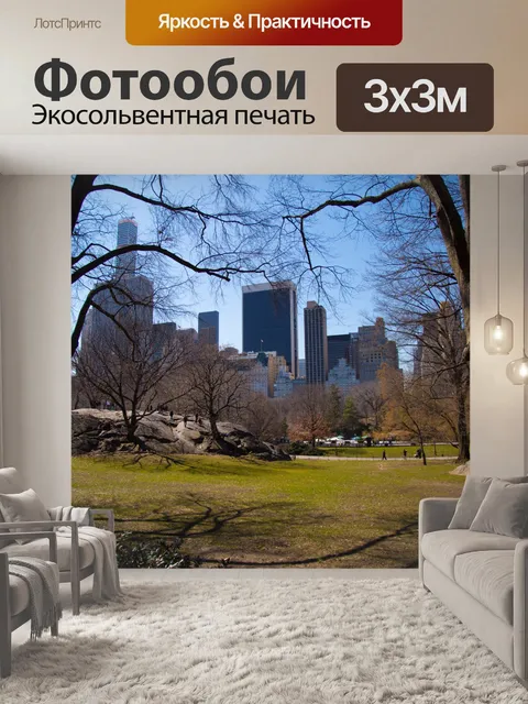 Фотообои Центральный парк, Нью-Йорк