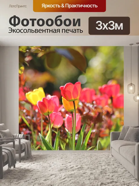 Фотообои Тюльпаны