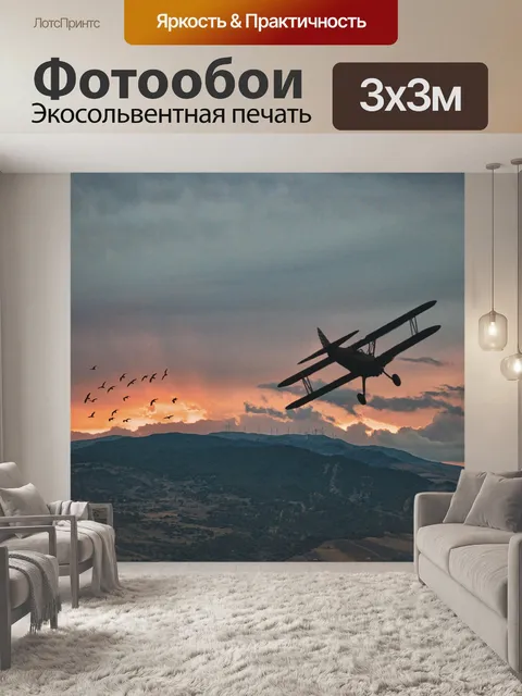 Фотообои Самолет