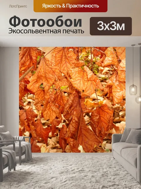 Фотообои Листья