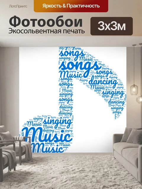 Фотообои Музыка