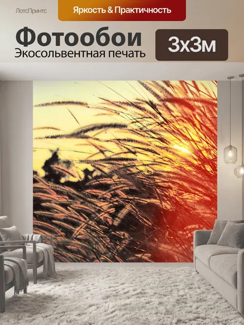 Фотообои Урожай дикий цветок