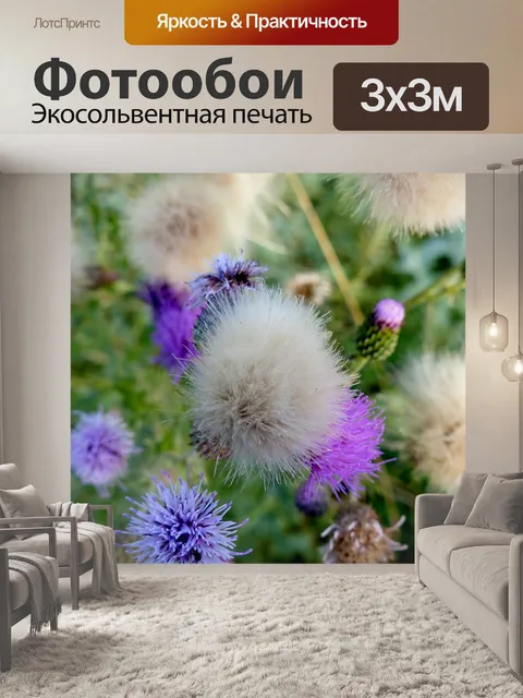 Фотообои Цветы