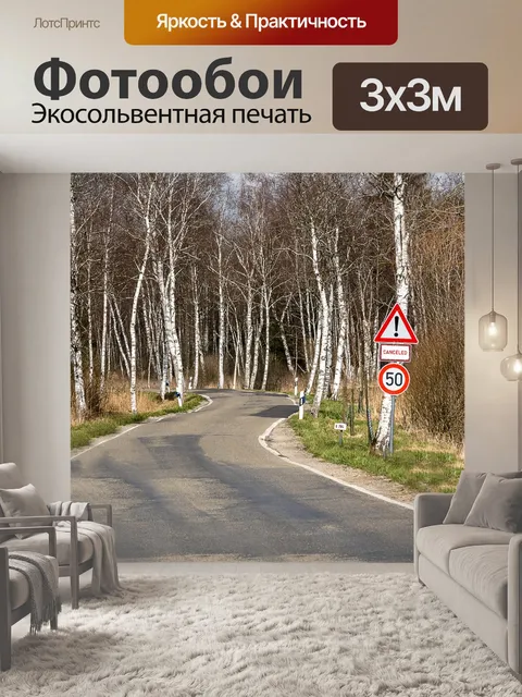 Фотообои Дорога