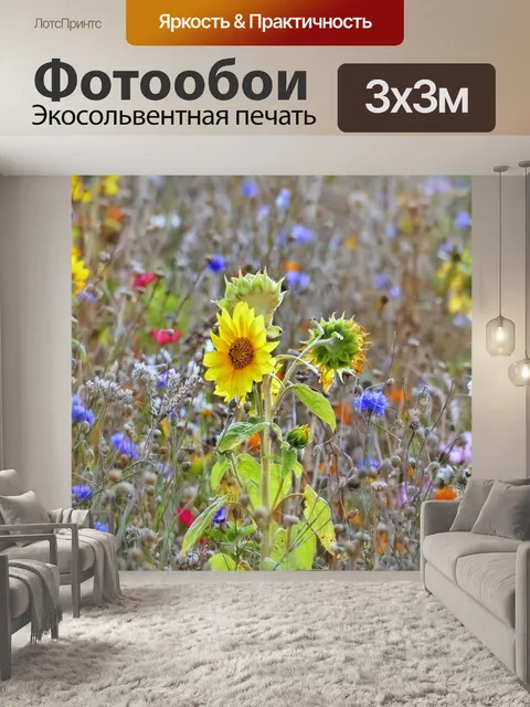 Фотообои Цветы