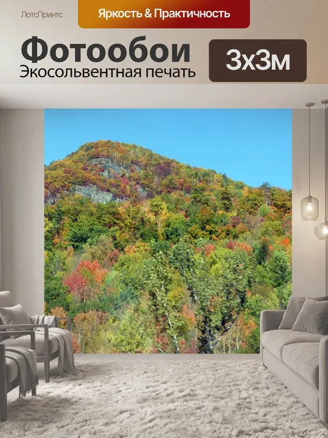 Фотообои Листва Mountain