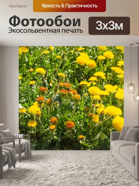 Фотообои Цветы