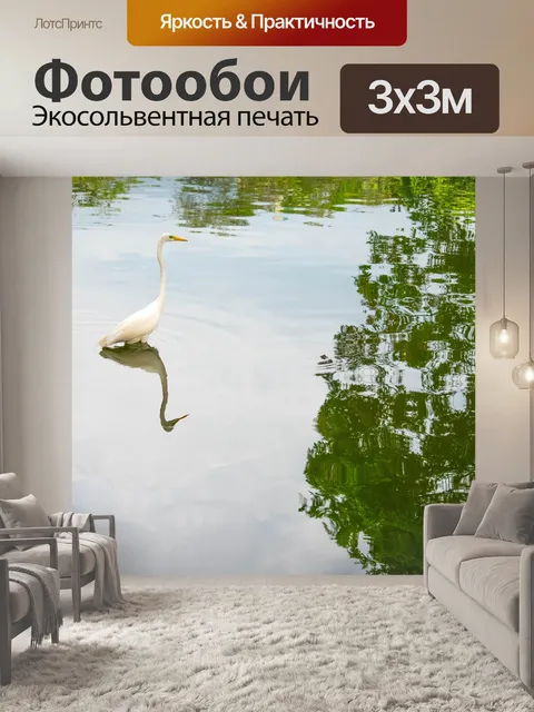 Фотообои Цапля
