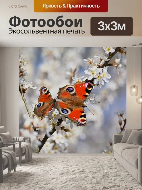 Фотообои Бабочки