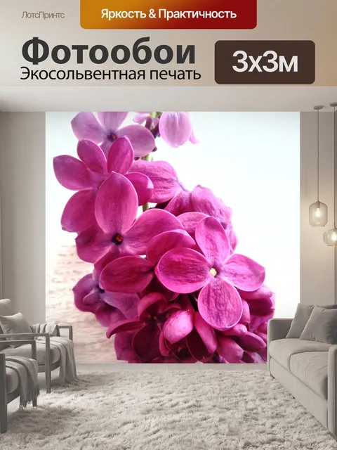 Фотообои Цветы