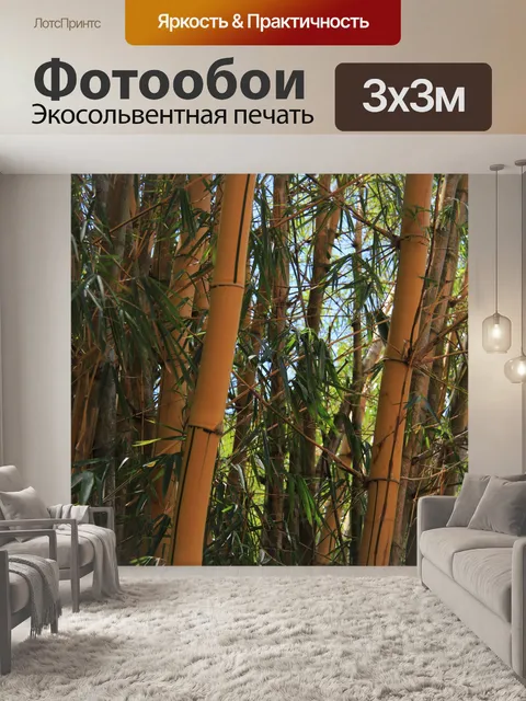 Фотообои Дикий бамбук
