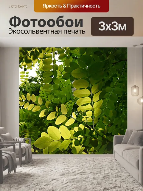 Фотообои Листья