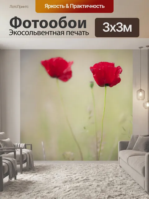 Фотообои Цветы