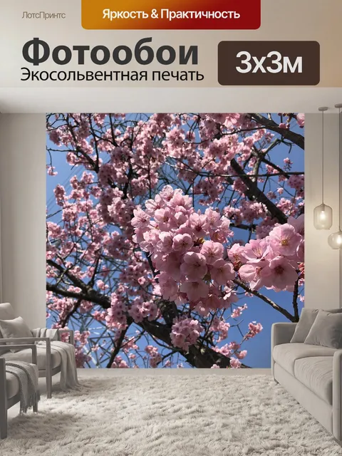 Фотообои Цветение вишни