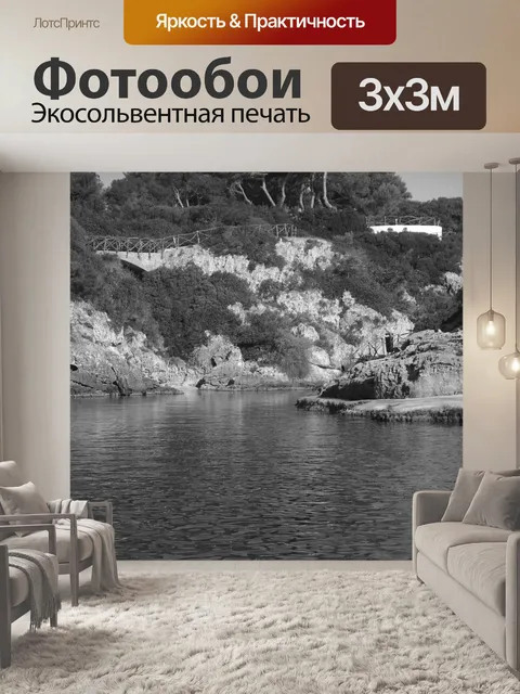 Фотообои Черное и белое