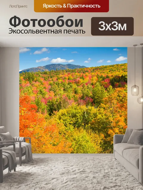Фотообои Осень в Новой Англии