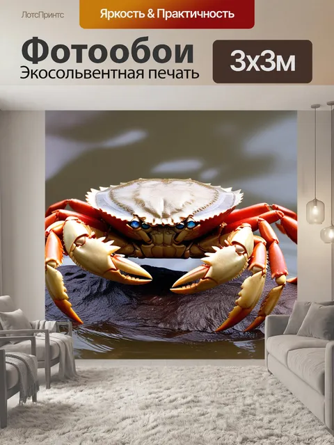 Фотообои на поверхности
