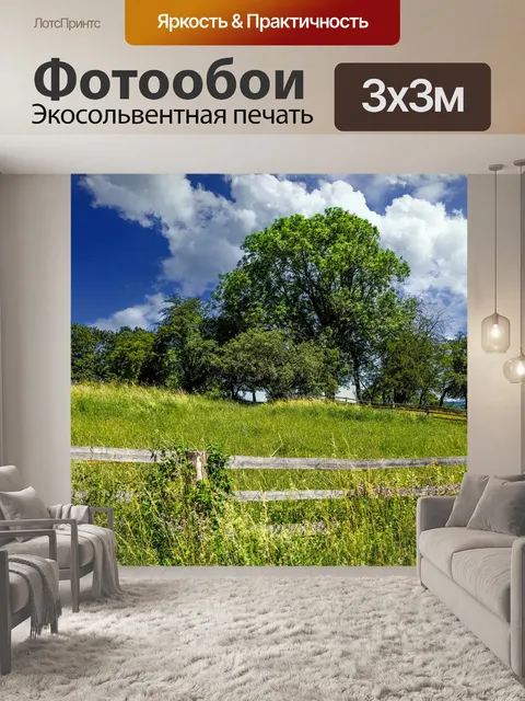 Фотообои Луг