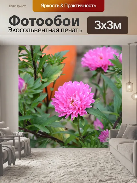 Фотообои Цветы