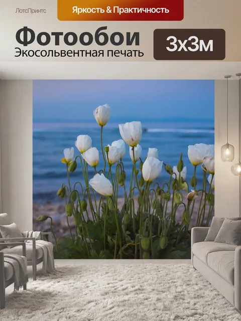 Фотообои Мак