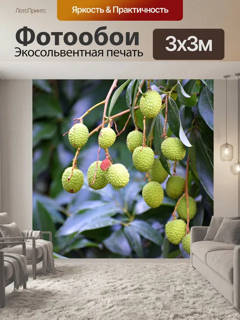 Фотообои Личи