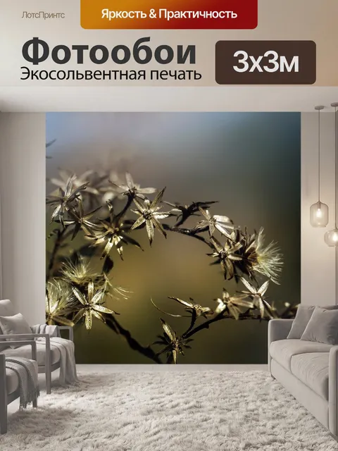Фотообои Цветы