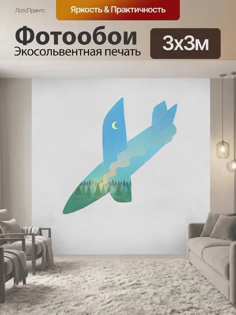 Фотообои Самолет