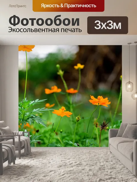 Фотообои Цветы