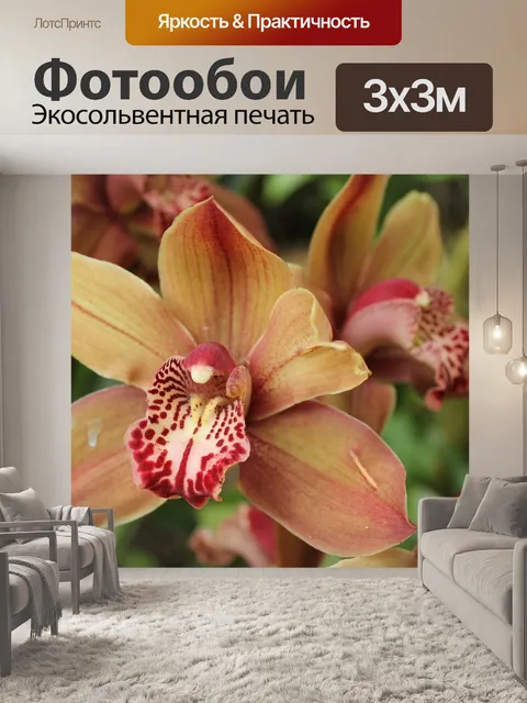 Фотообои Цветочный