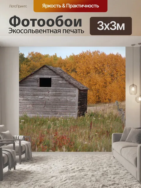 Фотообои Старое здание фермы