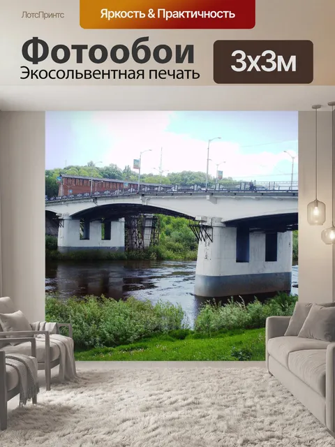 Фотообои Мост через Днепр