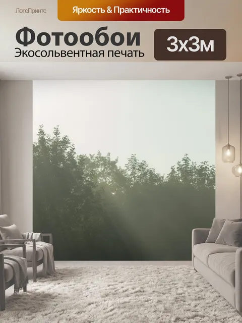 Фотообои Hazy Field