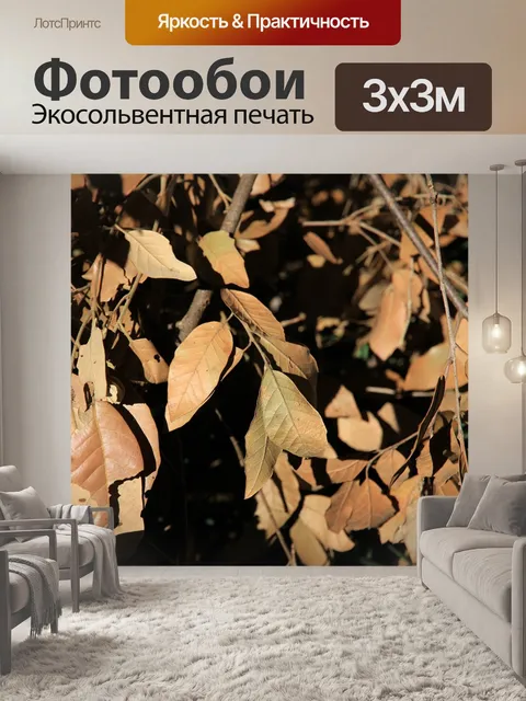 Фотообои Листья