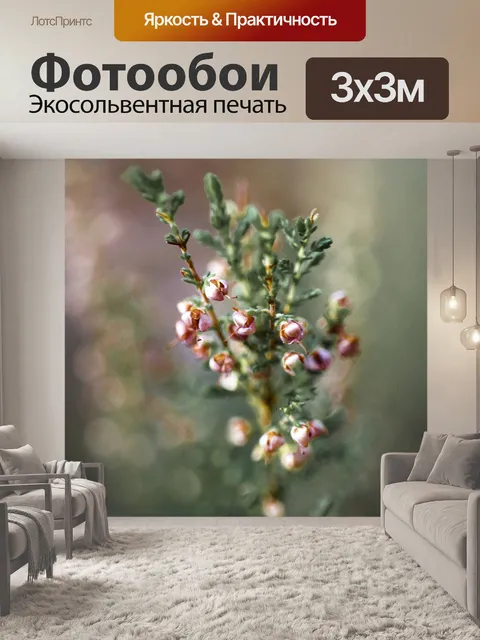 Фотообои Цветы