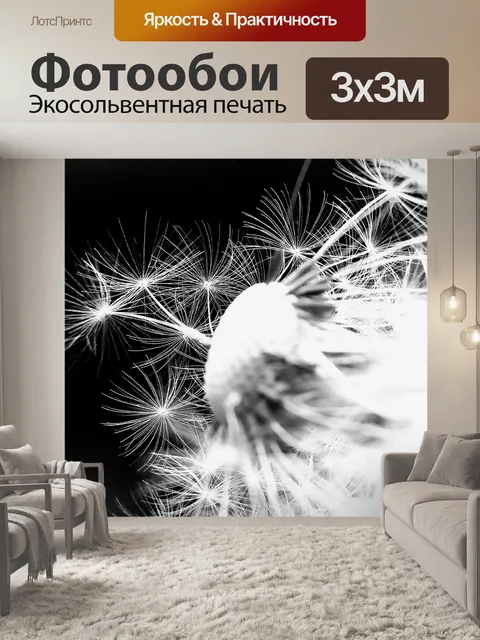 Фотообои Одуванчик