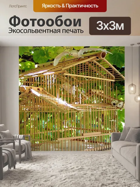 Фотообои Птичья клетка