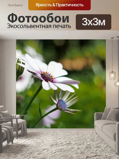 Фотообои Цветы
