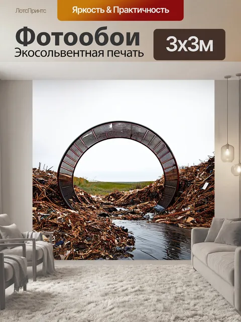 Фотообои изобразите стальную арку