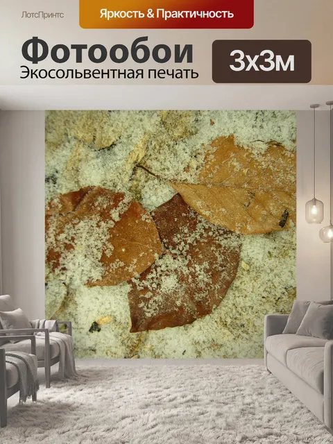Фотообои Листья