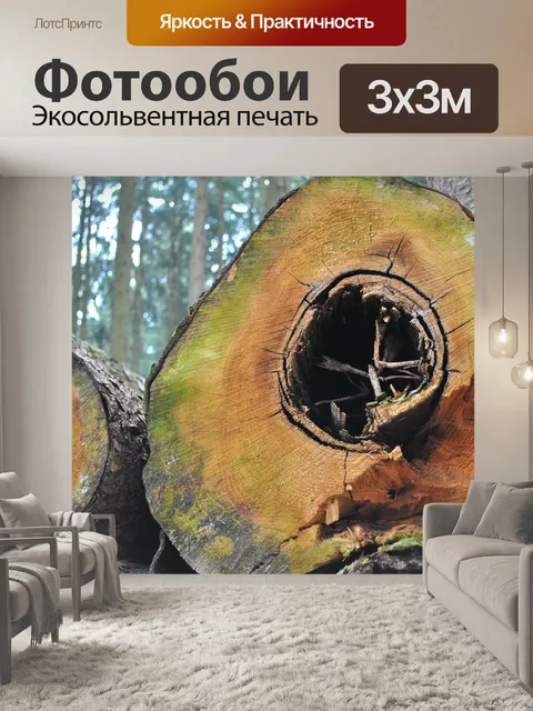 Фотообои Древесина