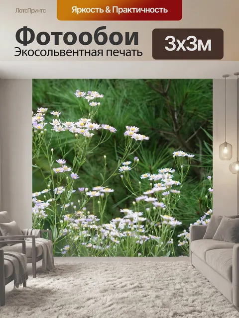 Фотообои Цветы