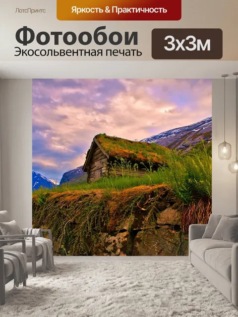 Фотообои Коттедж